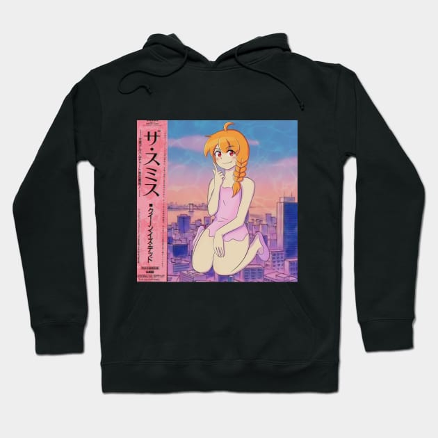 Retro City Pop Aesthetic Vaporwave Anime Hoodie by KinseiNoHime